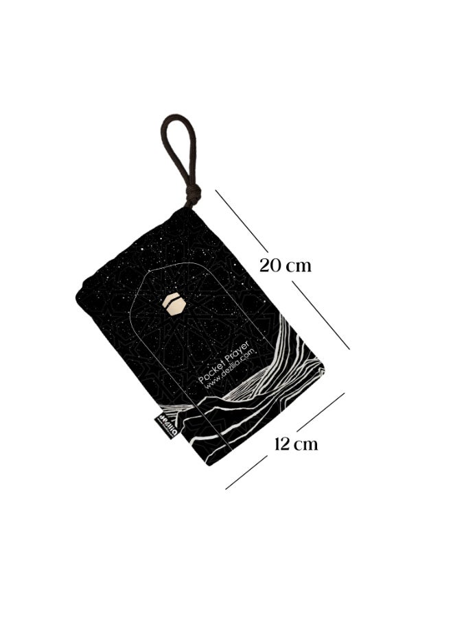 Dezllia Pocket Prayer Mat - Lightweight for Daily Use - High Quality Waterproof Material - Your Perfect Travel & Work Companion - PPM/06 - Image 2